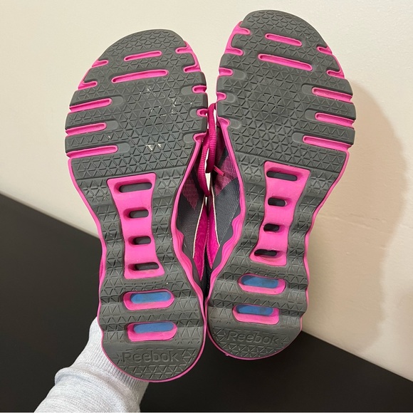 Reebok VibeTech Grey and Pink Athletic Sneakers - Picture 13 of 13